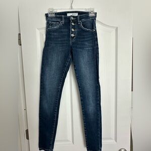 KanCan High Rise Dark Wash Jeans